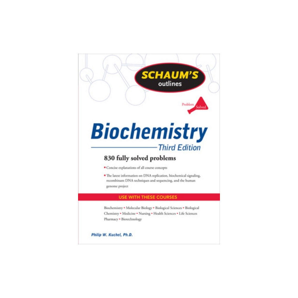 McGraw-Hill Education - Europe Schaum's Outline of Biochemistry, Third Edition (häftad, eng)