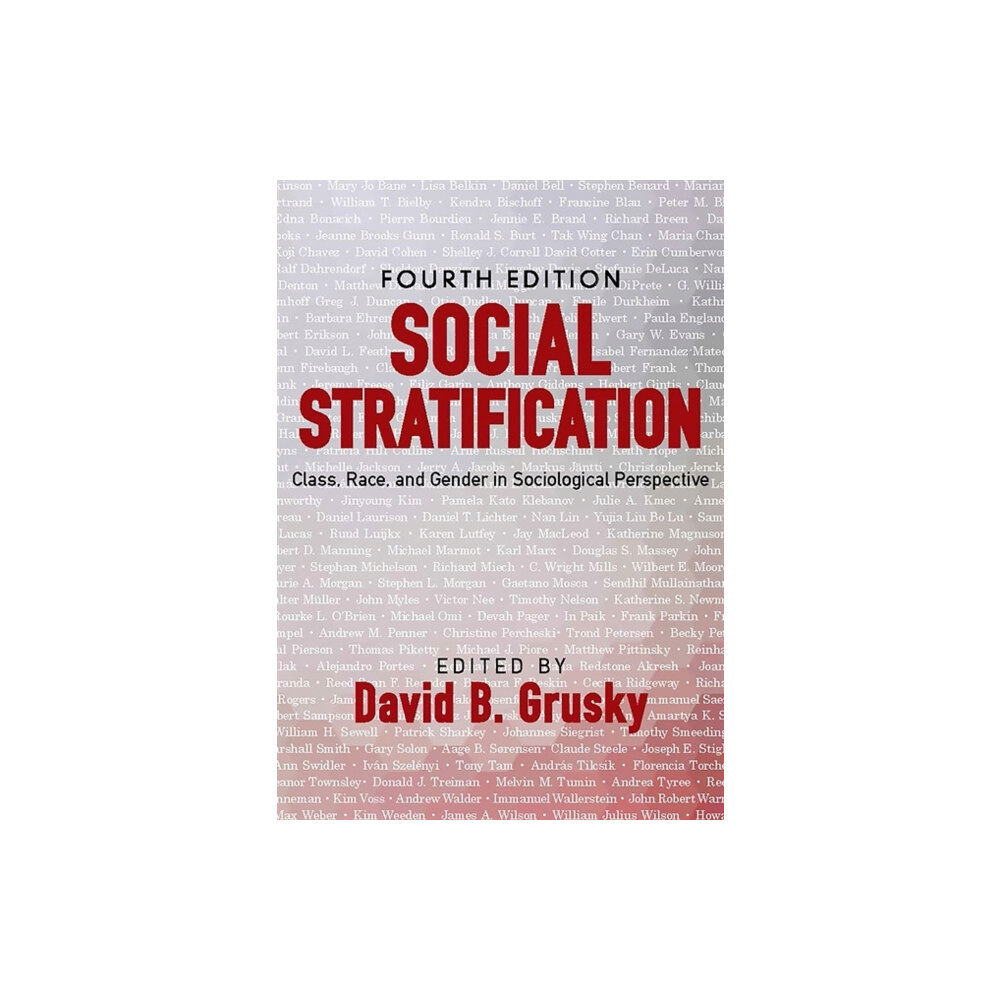 Taylor & francis inc Social Stratification (häftad, eng)