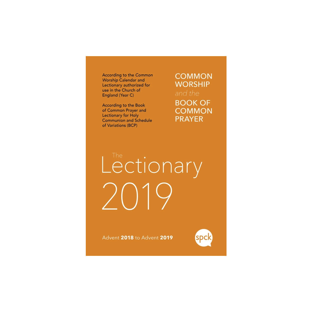 Spck publishing Common Worship Lectionary 2019 (häftad, eng)