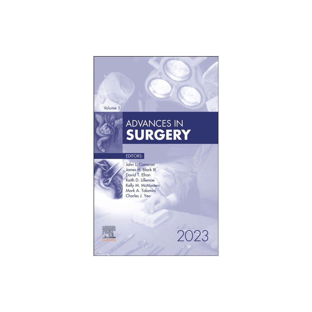 Elsevier Health Sciences Advances in Surgery, 2023 (inbunden, eng)