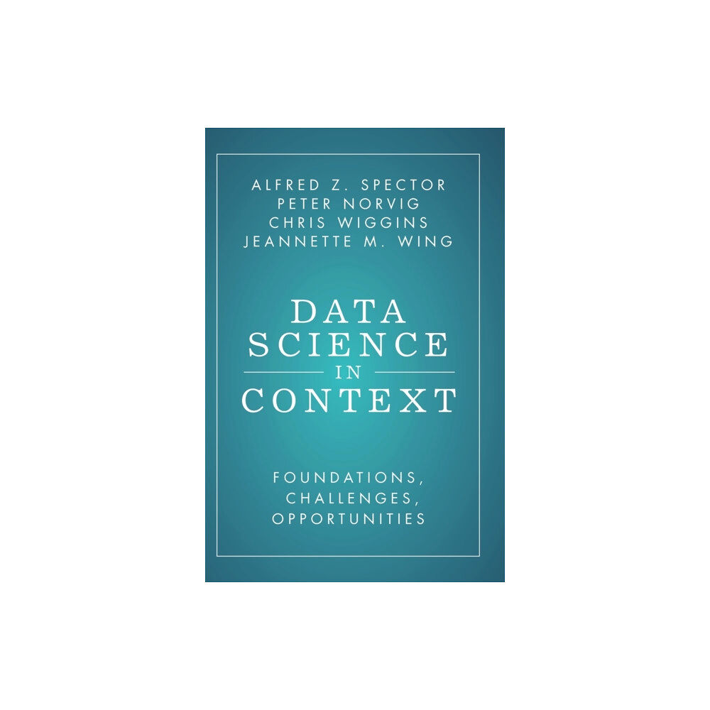 Cambridge University Press Data Science in Context (inbunden, eng)