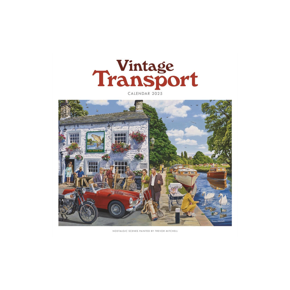 Carousel Calendars Vintage Transport, Trevor Mitchell Wiro Wall Calendar 2025 (häftad, eng)