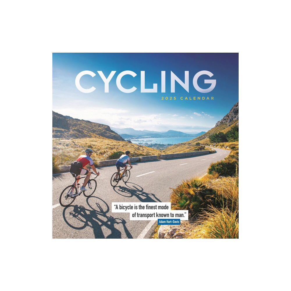 Carousel Calendars Cycling Square Wall Calendar 2025 (häftad, eng)