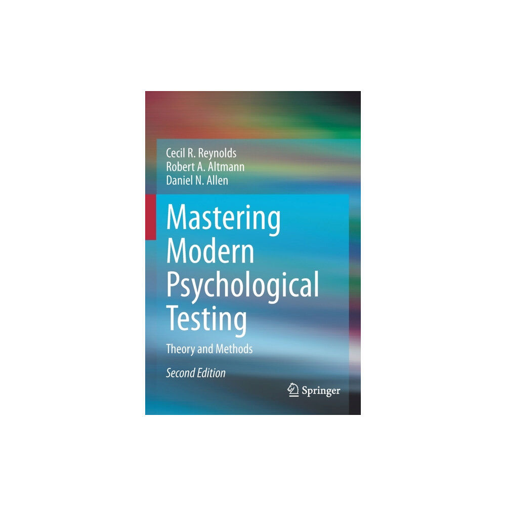 Springer Nature Switzerland AG Mastering Modern Psychological Testing (häftad, eng)