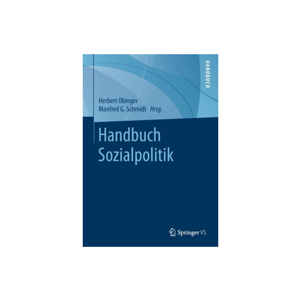 Springer Fachmedien Wiesbaden Handbuch Sozialpolitik (inbunden, ger)