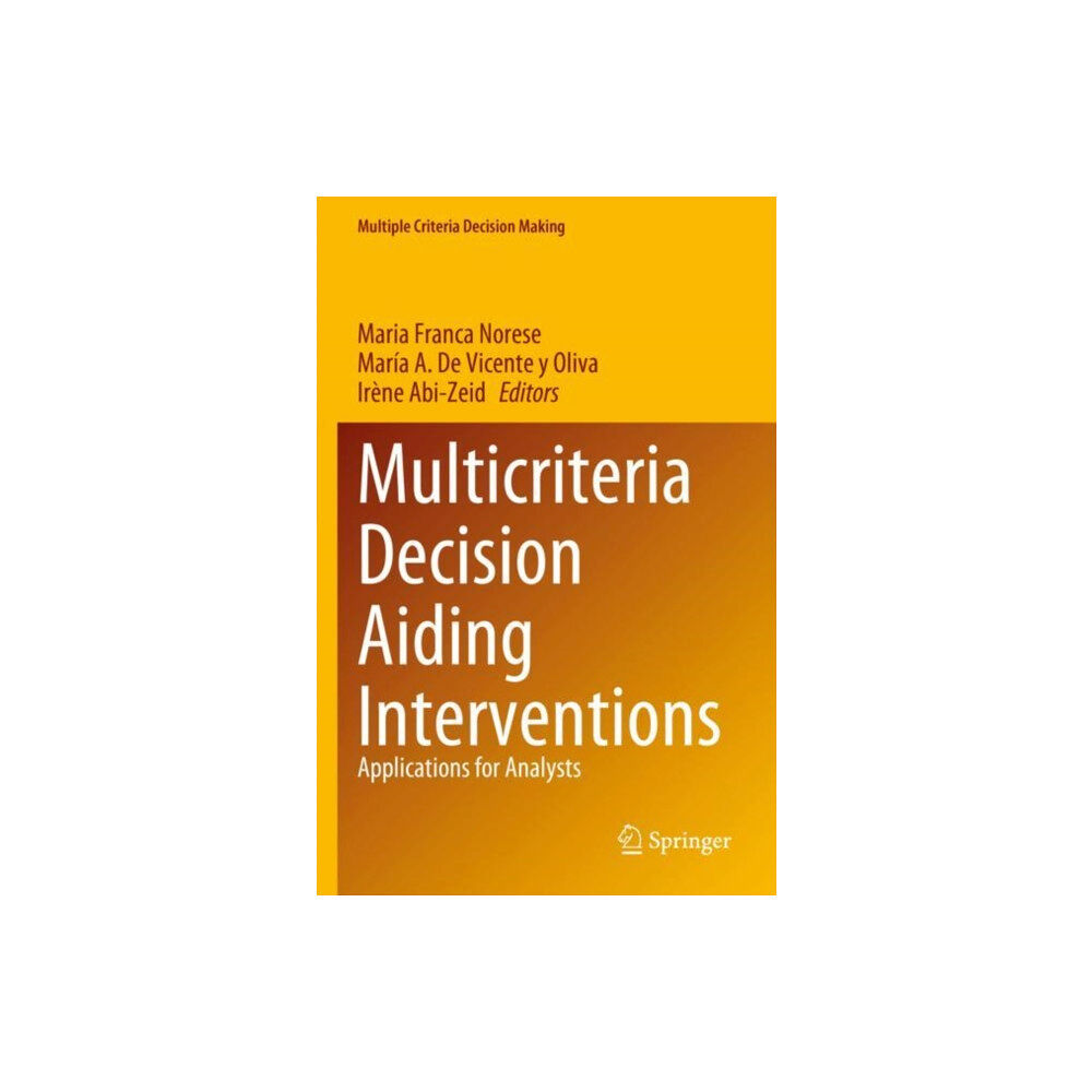 Springer International Publishing AG Multicriteria Decision Aiding Interventions (häftad, eng)