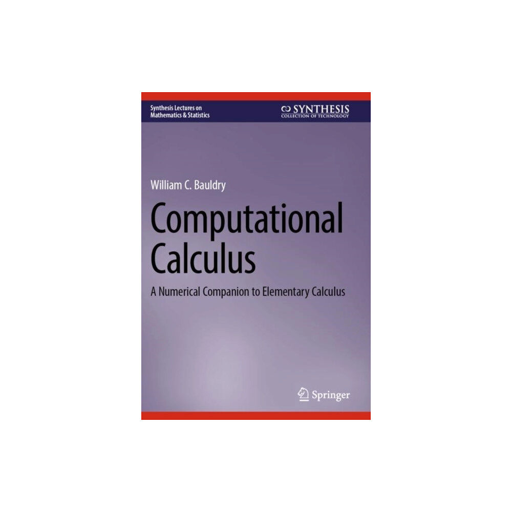 Springer International Publishing AG Computational Calculus (häftad, eng)