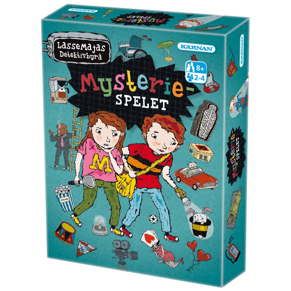 Egmont Storytel AB/Kärnan Lasse Maja mysteriespelet