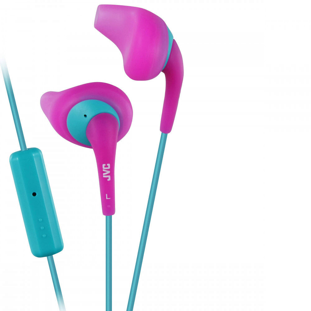 JVC Hörlur ENR15 Sport Mic In-Ear Rosa