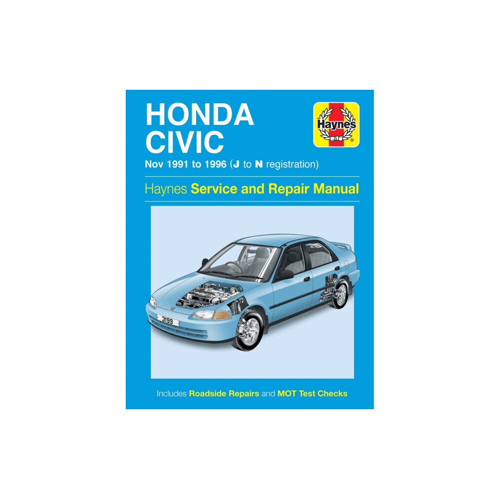 Haynes Publishing Group Honda Civic 91-96 (häftad, eng)