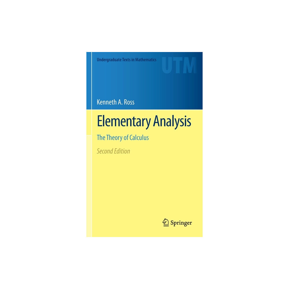 Springer-Verlag New York Inc. Elementary Analysis (inbunden, eng)