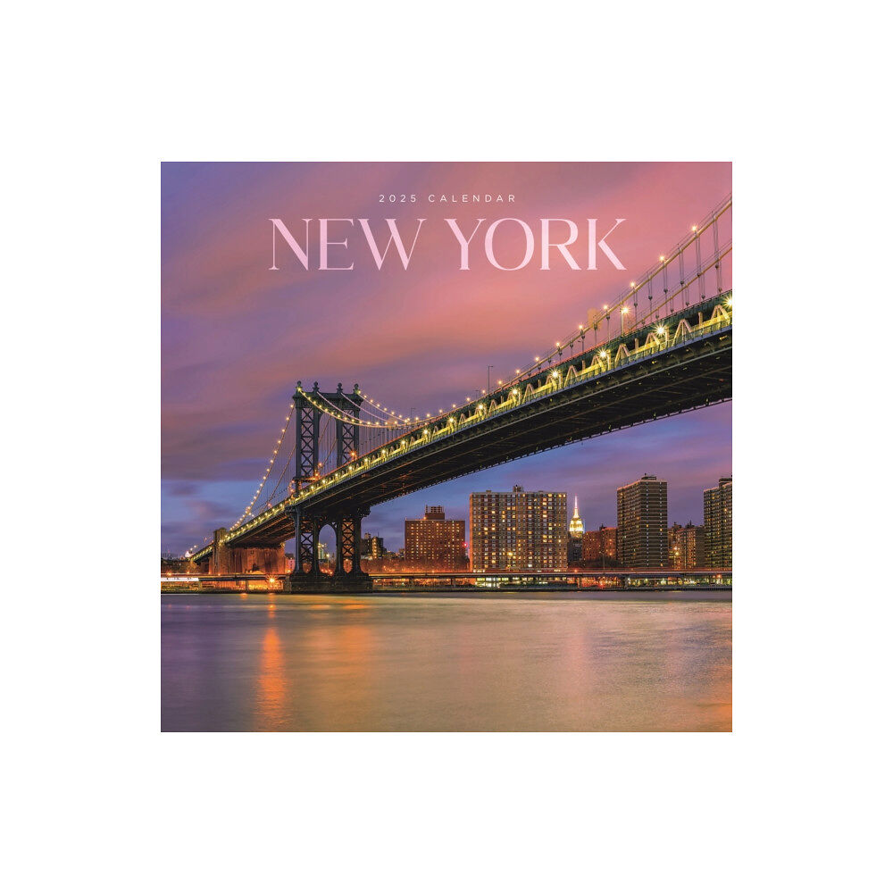 Carousel Calendars New York Square Wall Calendar 2025 (häftad, eng)