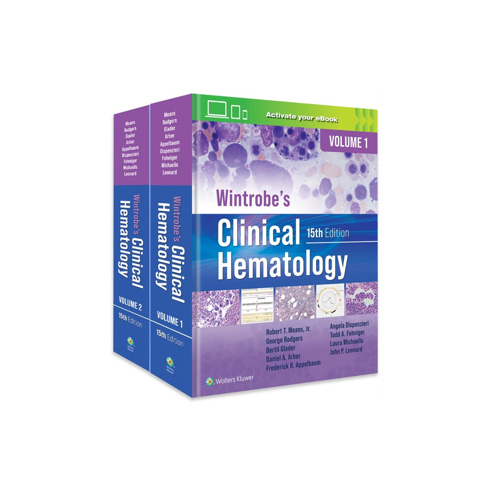 Wolters Kluwer Health Wintrobe's Clinical Hematology: Print + eBook with Multimedia (inbunden, eng)