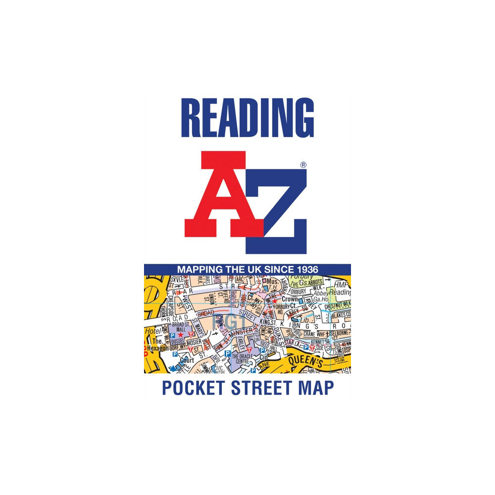 HarperCollins Publishers Reading A-Z Pocket Street Map