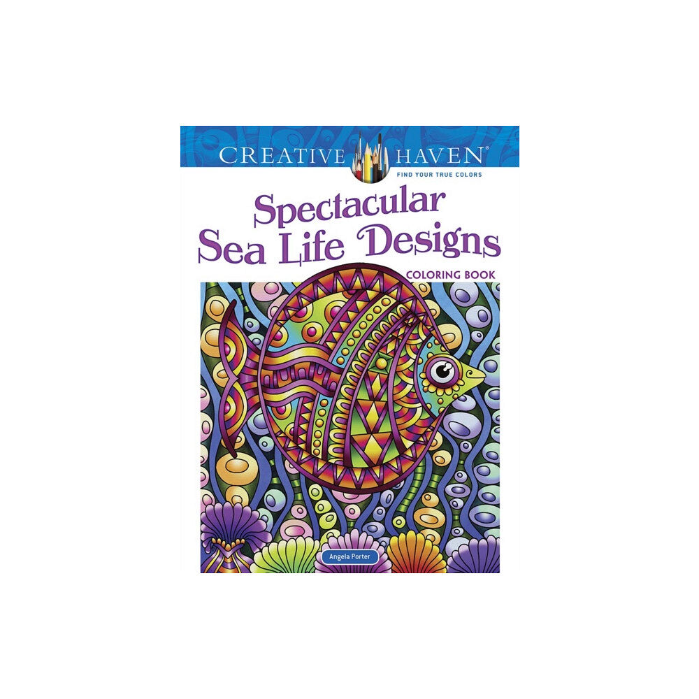 Dover publications inc. Creative Haven Spectacular Sea Life Designs Coloring Book (häftad, eng)