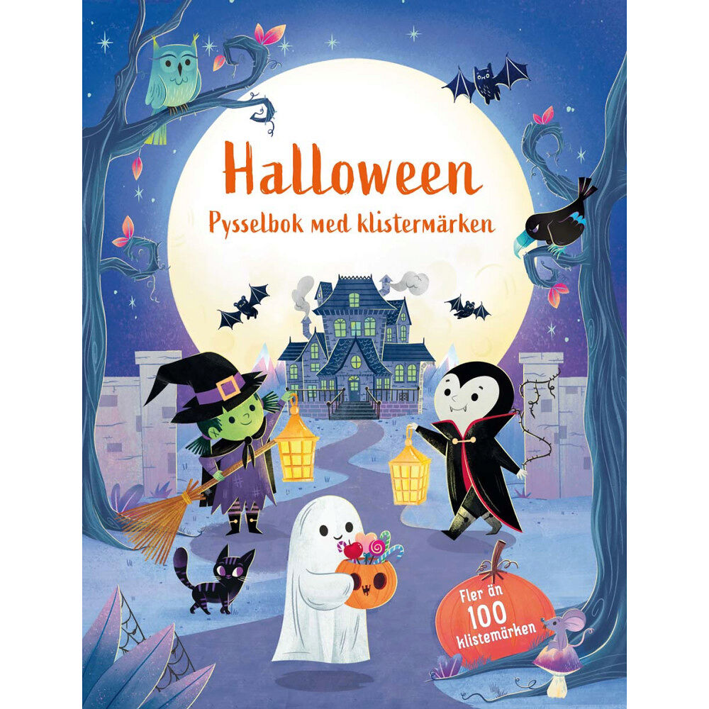 Tukan Förlag Halloween : pysselbok med klistermärken (häftad)