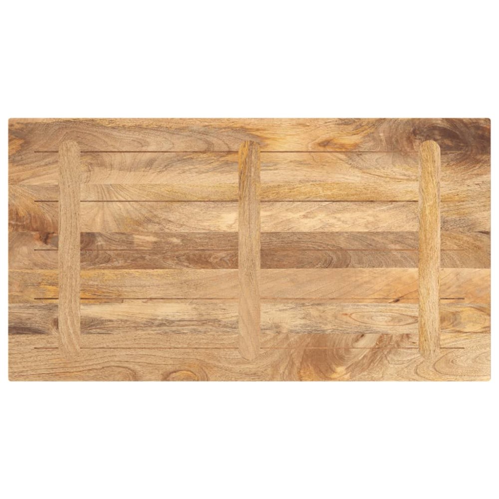 vidaXL Bordsskiva 120x60x3,8 cm rektangulär massivt mango-trä