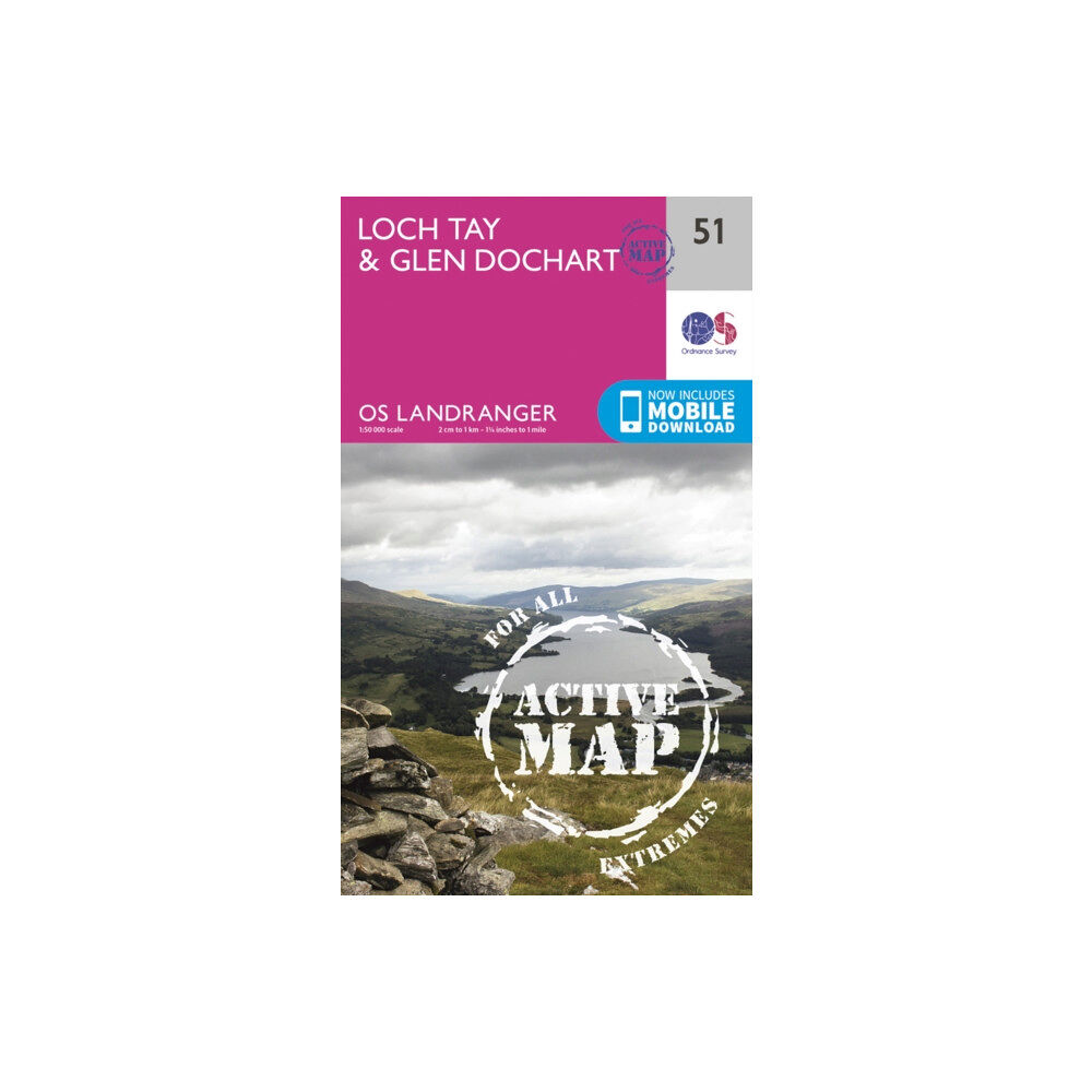 Ordnance Survey Loch Tay & Glen Dochart