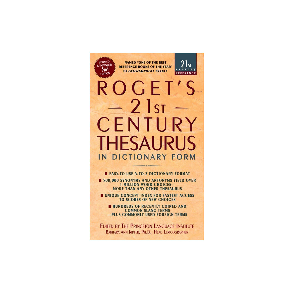 Bantam Doubleday Dell Publishing Group Inc Roget's 21st Century Thesaurus, Third Edition (häftad, eng)