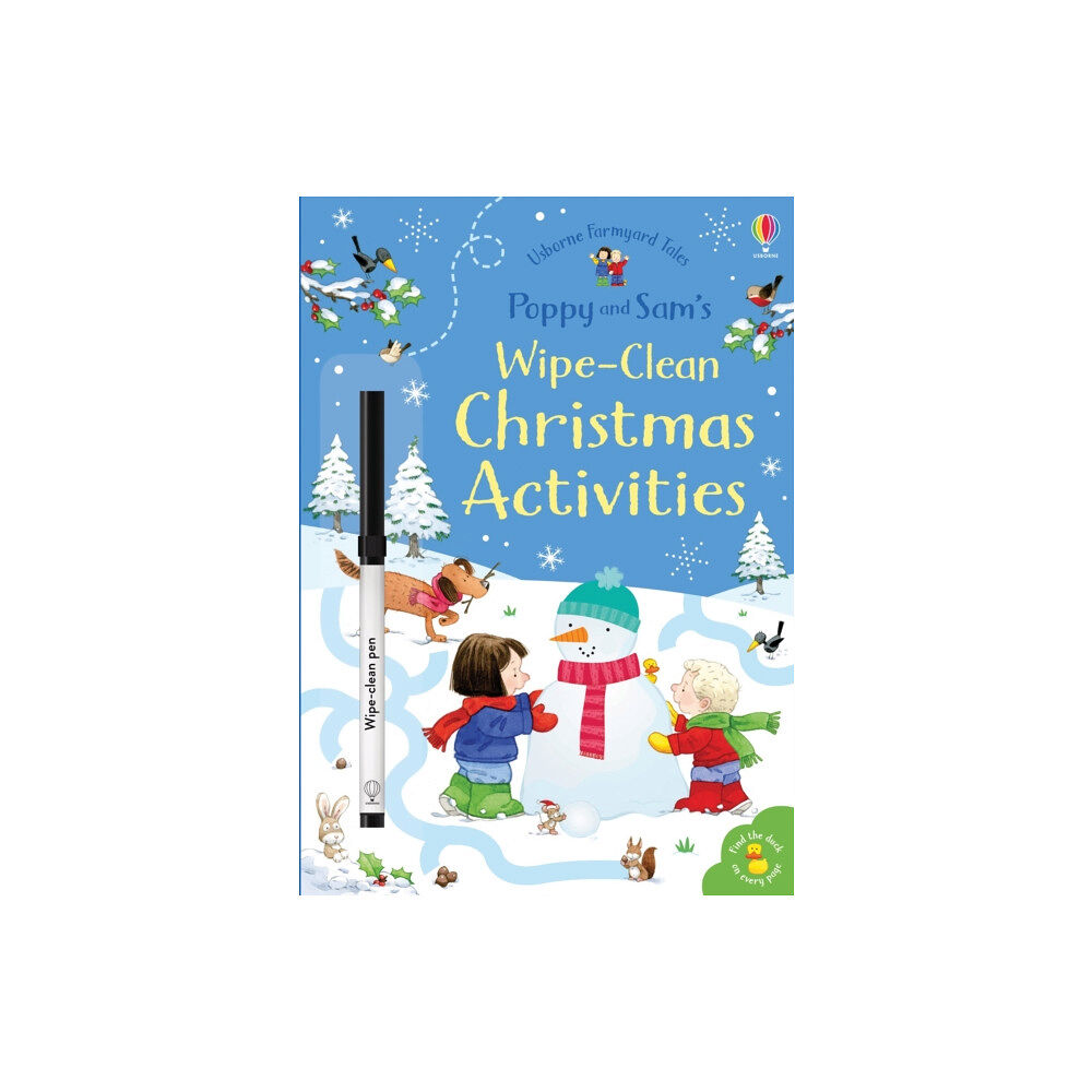 Usborne Publishing Ltd Poppy and Sam's Wipe-Clean Christmas Activities (häftad, eng)