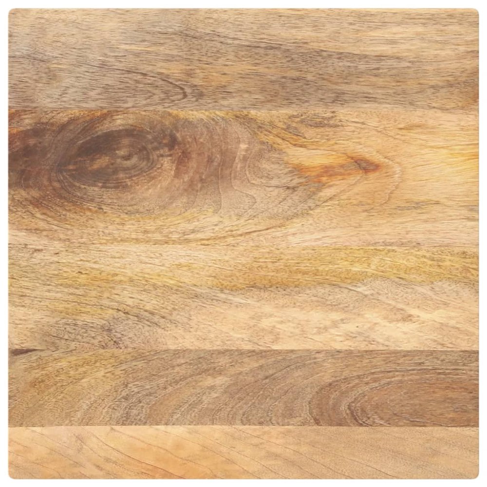 vidaXL Bordsskiva 60x60x2,5 cm fyrkantig massiv mango-trä