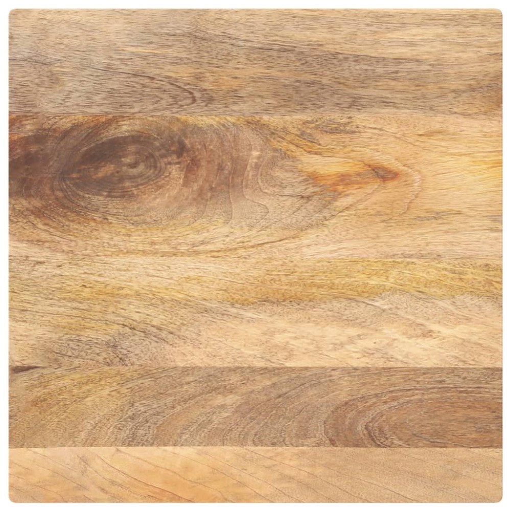 vidaXL Bordsskiva 50x50x3,8 cm fyrkantig massiv mango-trä