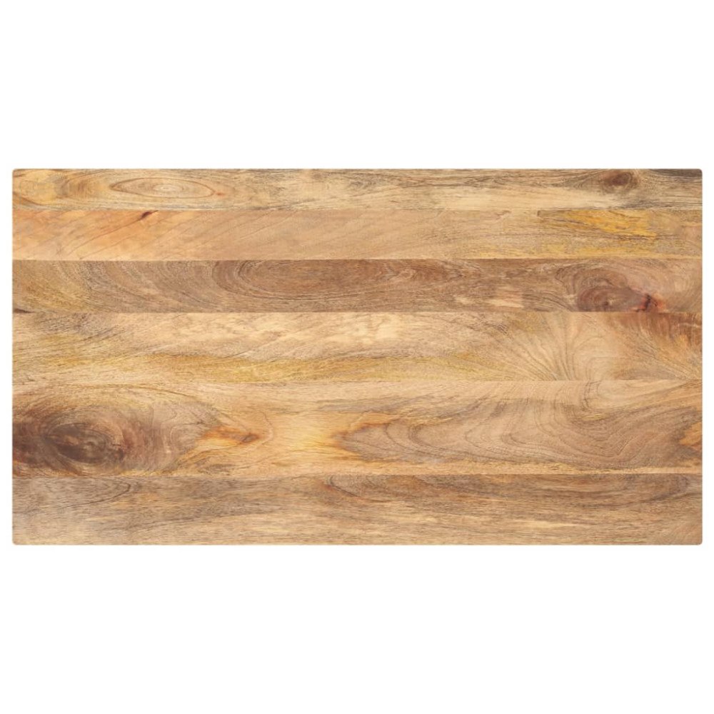 vidaXL Bordsskiva 120x50x3,8 cm rektangulär massivt mango-trä