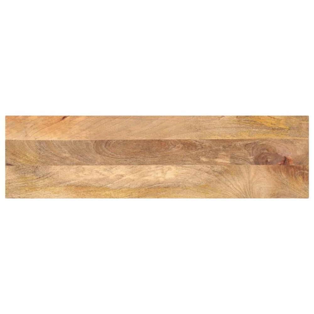 vidaXL Bordsskiva 100x40x2,5 cm rektangulär massivt mango-trä