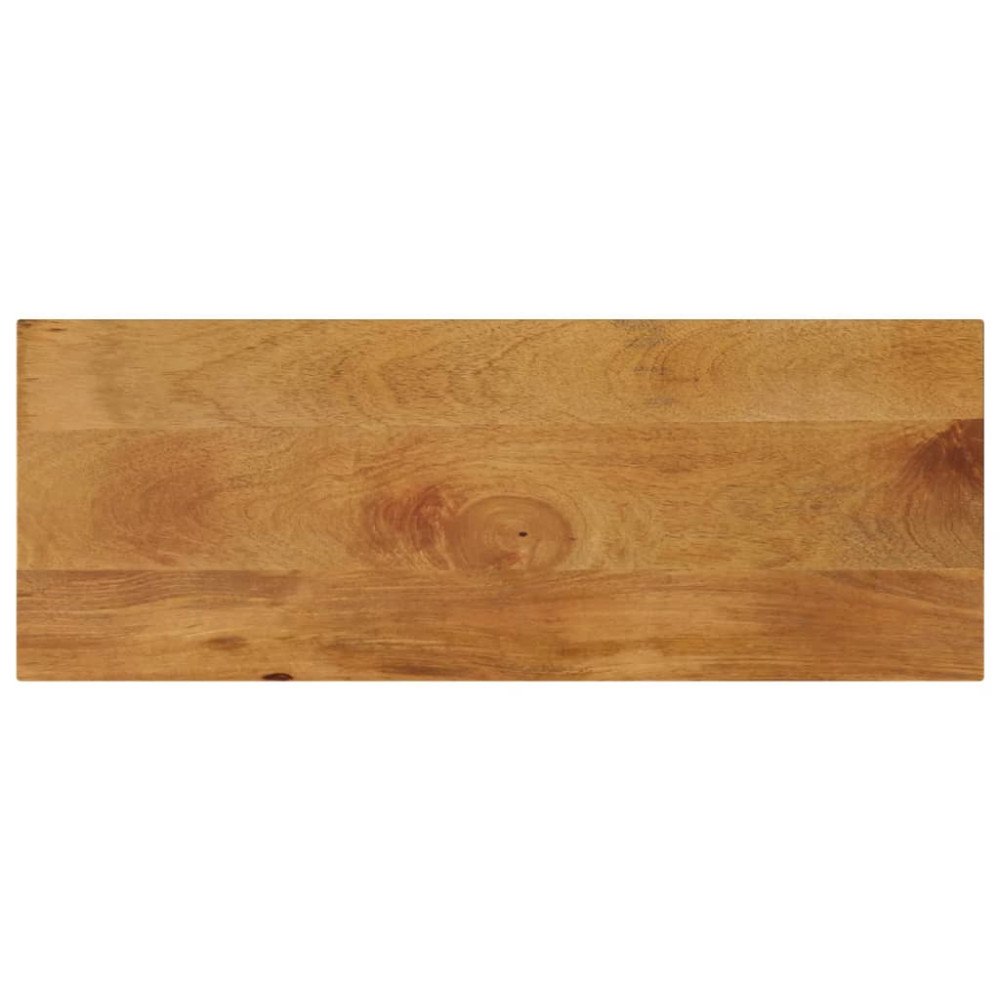 vidaXL Bordsskiva 70x30x2,5 cm rektangulär massivt mango-trä