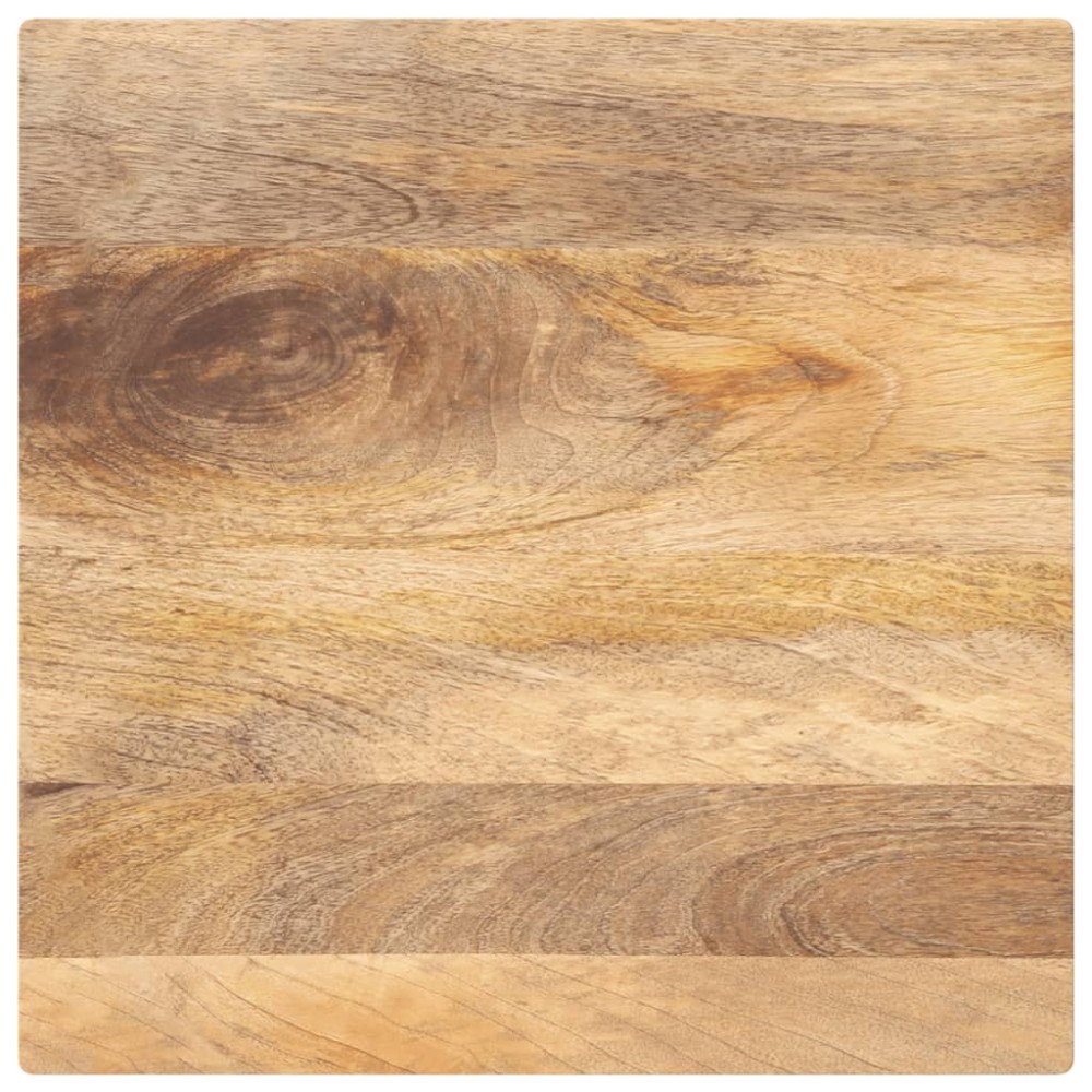 vidaXL Bordsskiva 60x60x3,8 cm fyrkantig massivt mango-trä