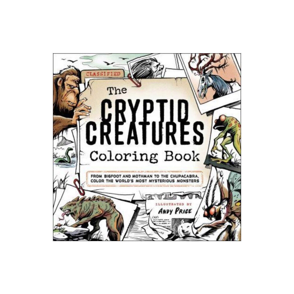 Adams Media Corporation The Cryptid Creatures Coloring Book (häftad, eng)