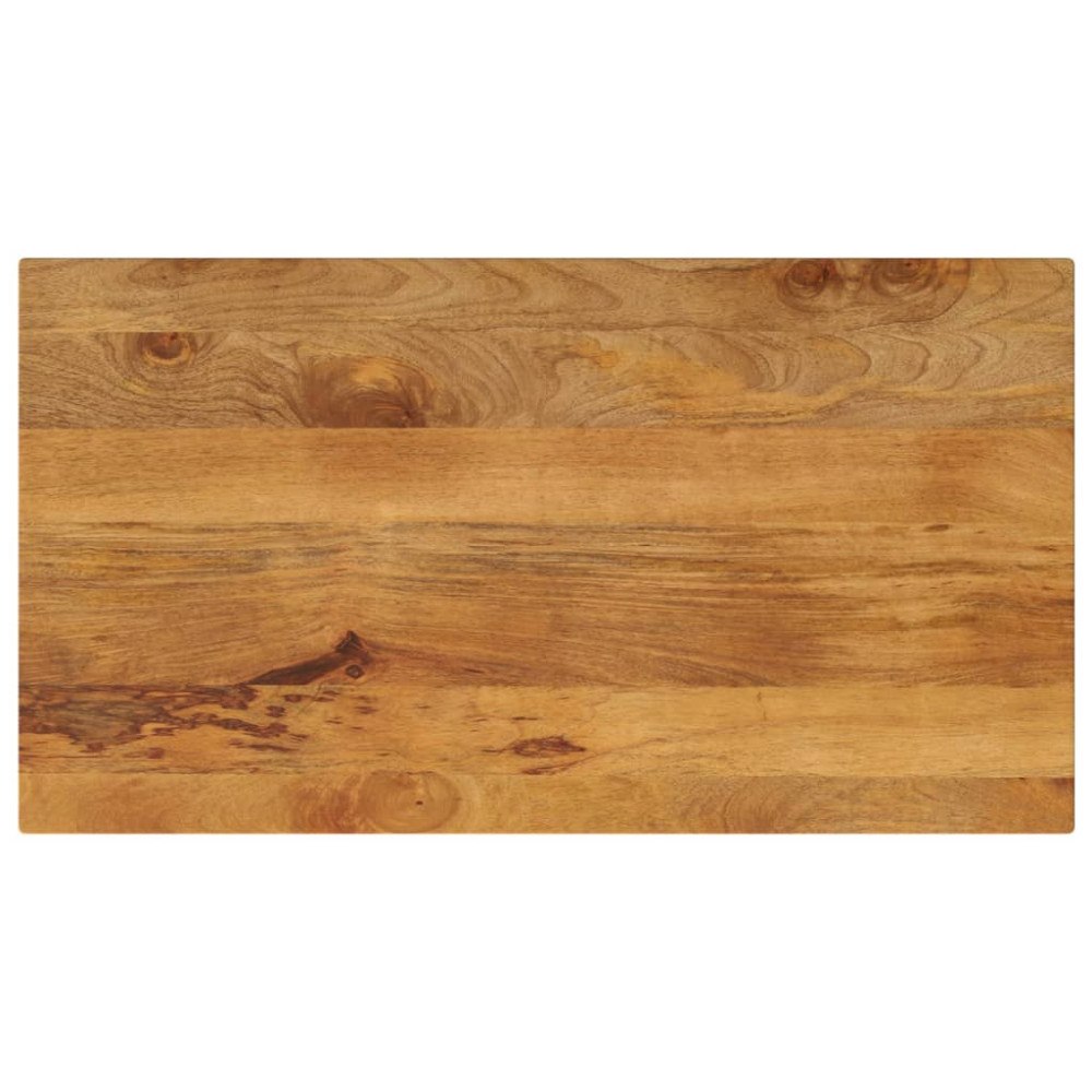 vidaXL Bordsskiva 120x50x2,5 cm rektangulär massivt mango-trä