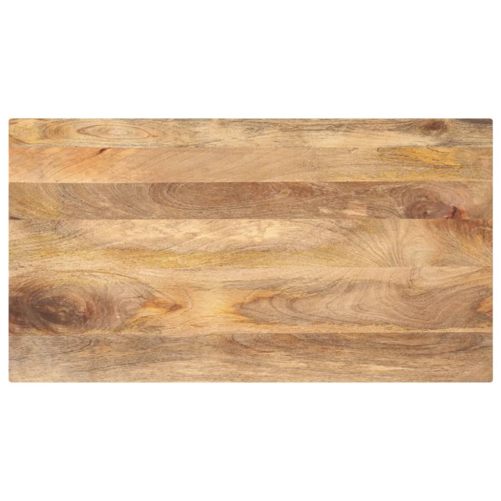 vidaXL Bordsskiva 100x50x2,5 cm rektangulär massiv mango-trä