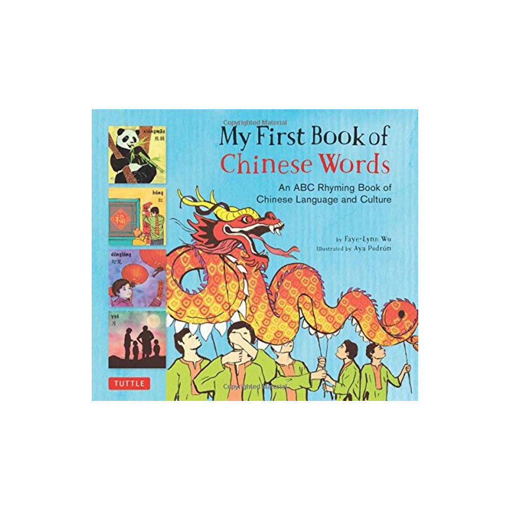 Tuttle Publishing My First Book of Chinese Words (inbunden, eng)