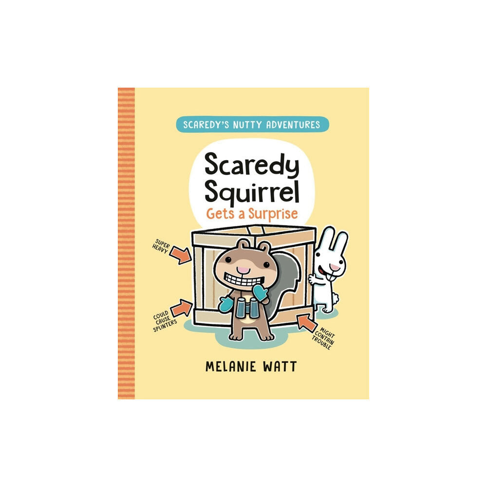 Prentice Hall Press Scaredy Squirrel Gets a Surprise (inbunden, eng)