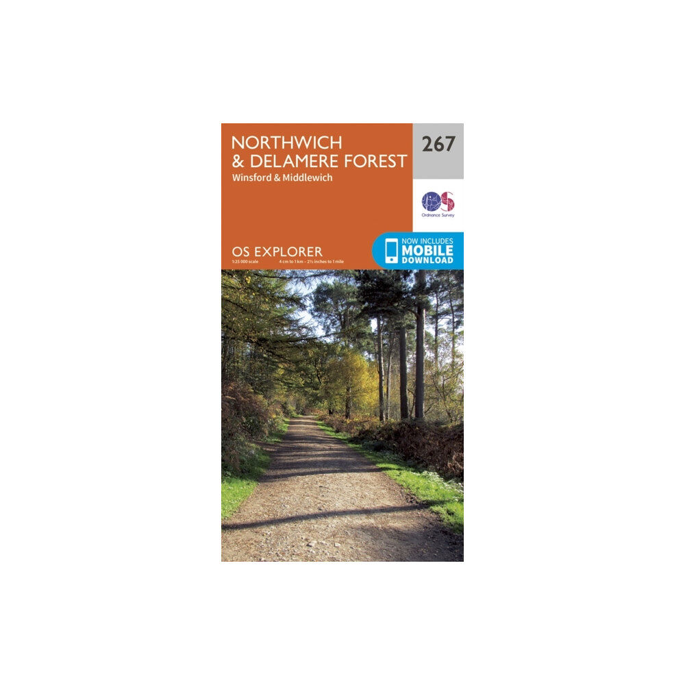 Ordnance Survey Northwich and Delamere Forest