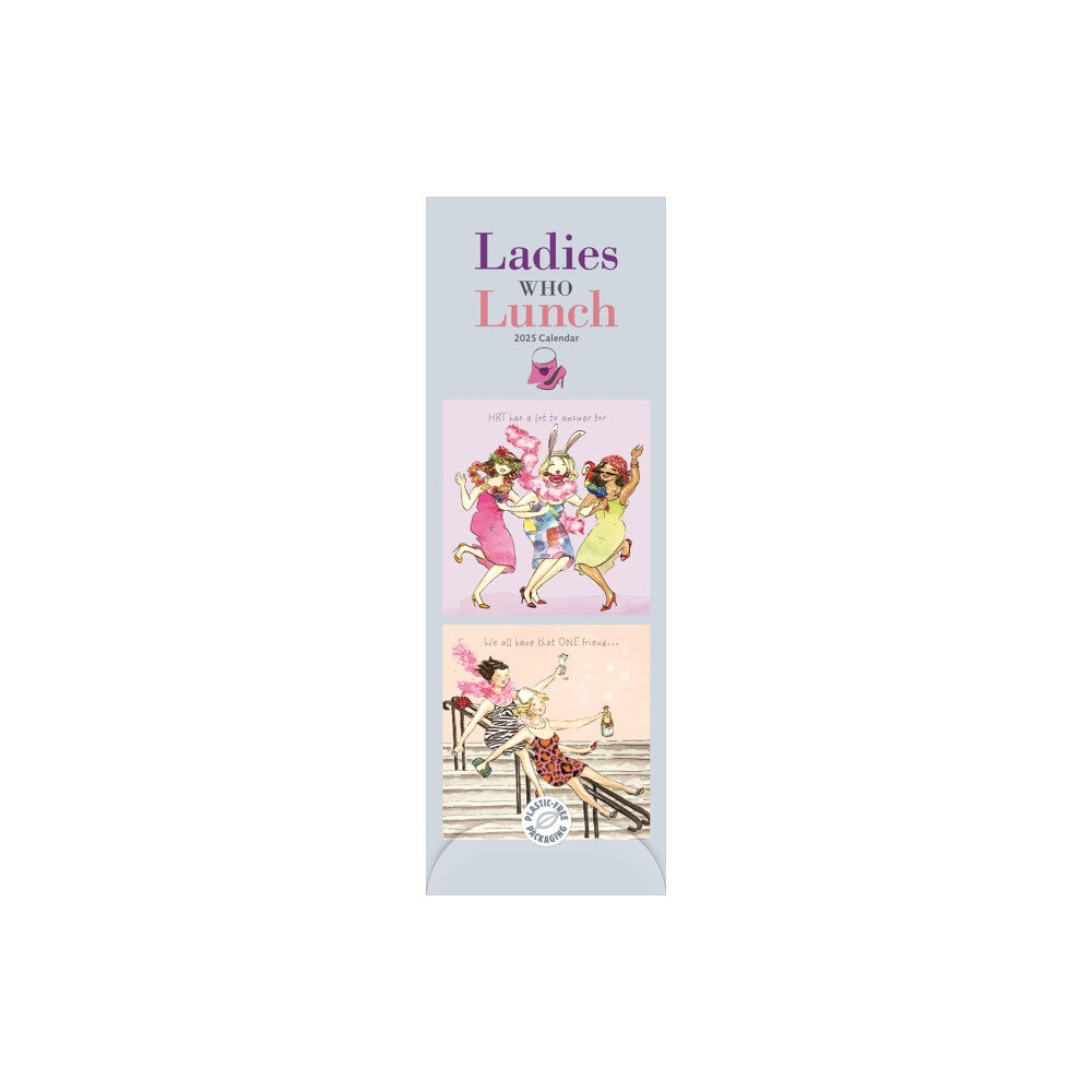 Carousel Calendars Ladies Who Lunch Slim Calendar 2025 (häftad, eng)