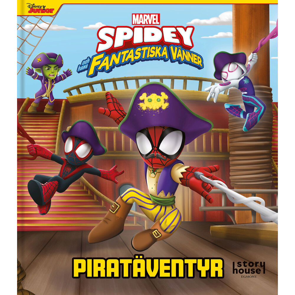 Egmont Story House Spidey : Piratäventyr (bok, kartonnage)