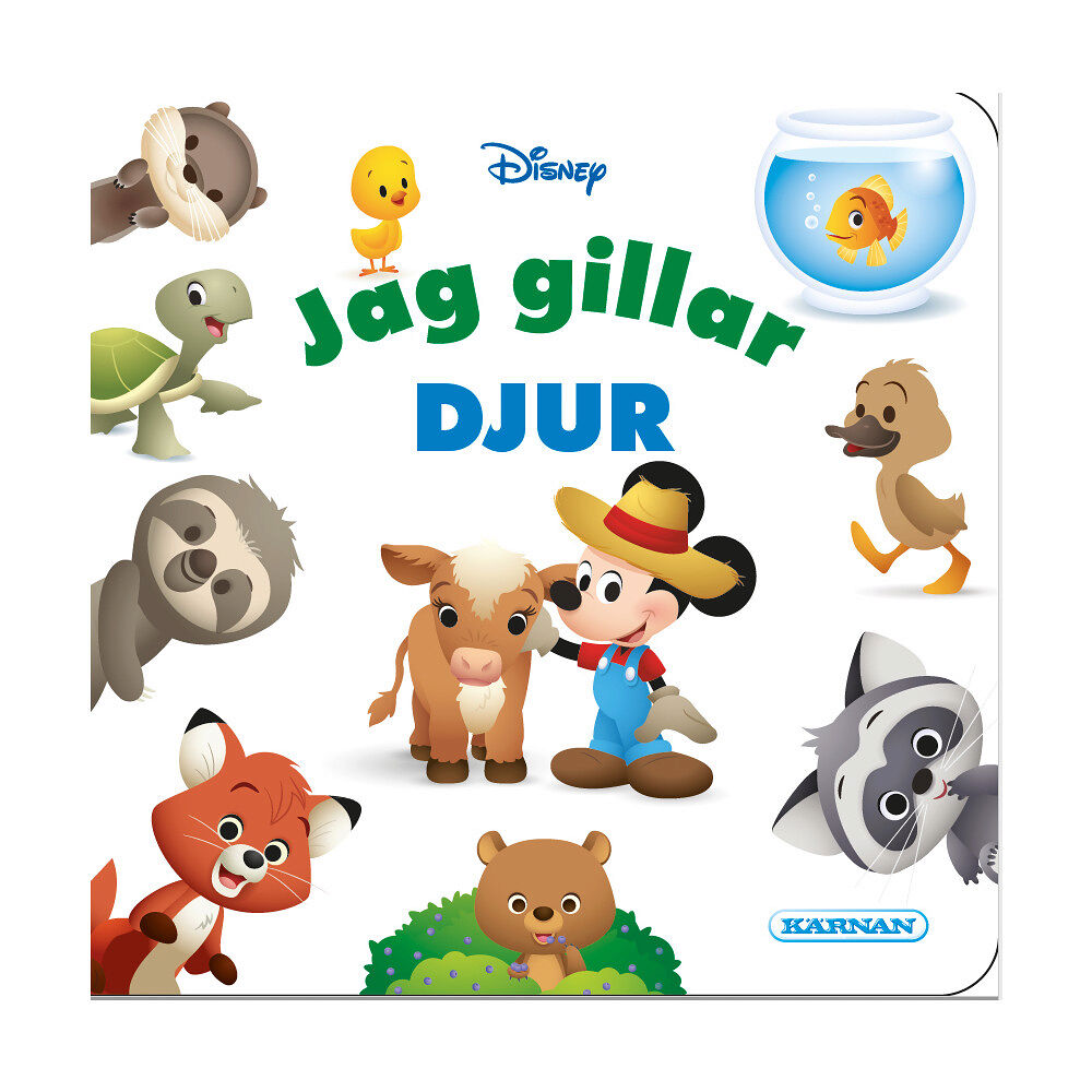 Egmont Story House Jag gillar djur (bok, board book)