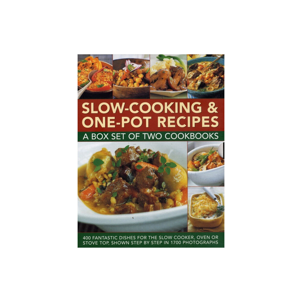 Anness publishing Slow-cooking & One-pot Recipes: a Box Set of Two Cookbooks (inbunden, eng)