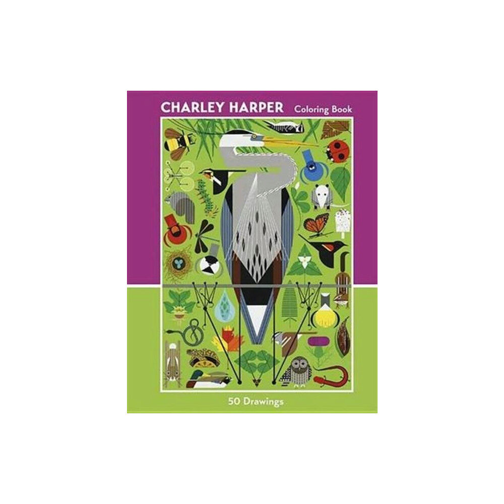 Pomegranate Communications Inc,US Charley Harper 50 Drawings Coloring Book (häftad, eng)