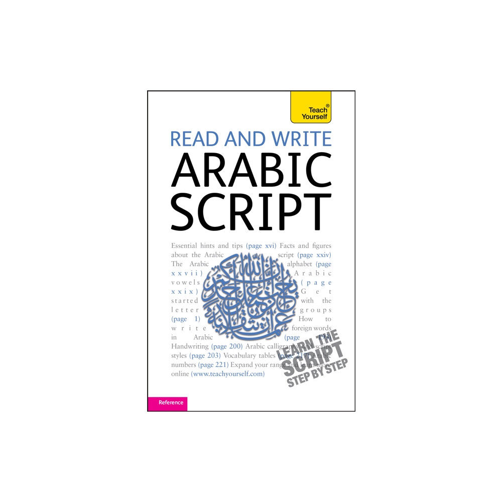 John Murray Press Read and Write Arabic Script (Learn Arabic with Teach Yourself) (häftad, eng)