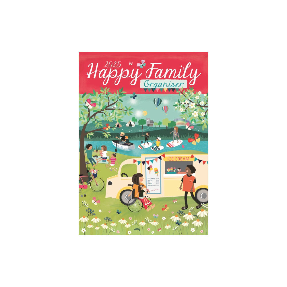 Carousel Calendars Happy Family Planner A3 Calendar 2025 (häftad, eng)