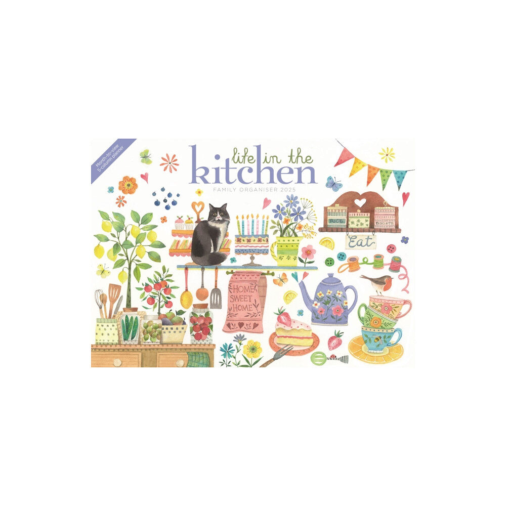 Carousel Calendars Life in the Kitchen Planner A4 Calendar 2025 (häftad, eng)