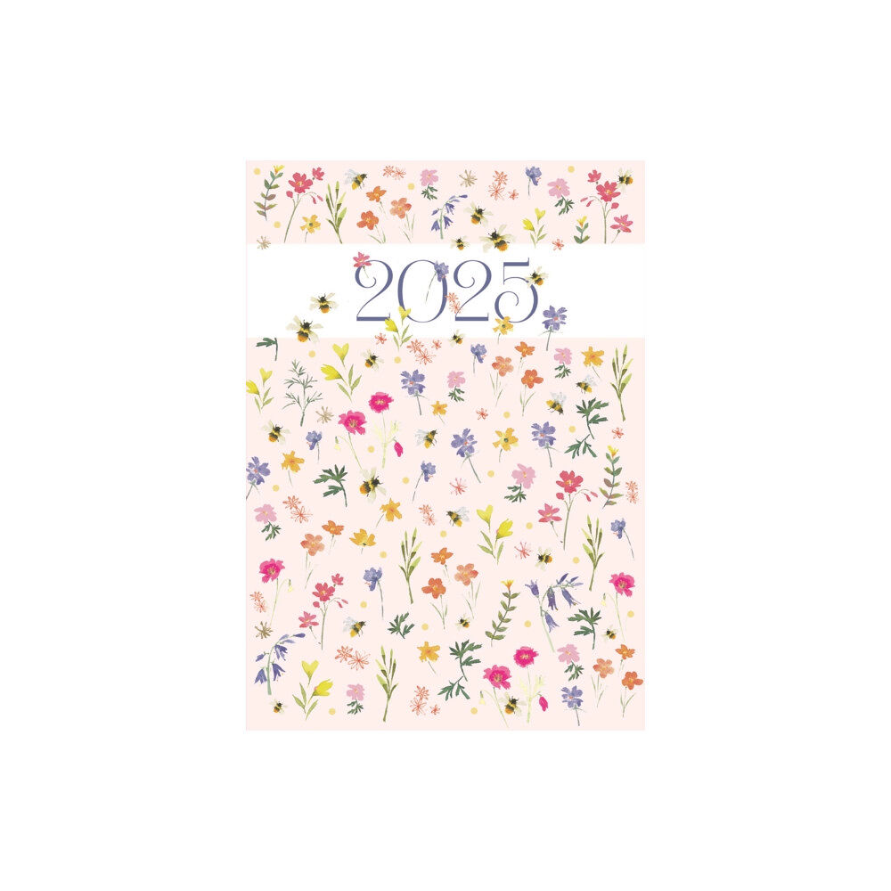 Carousel Calendars Delicate Floral A6 Diary 2025 (häftad, eng)