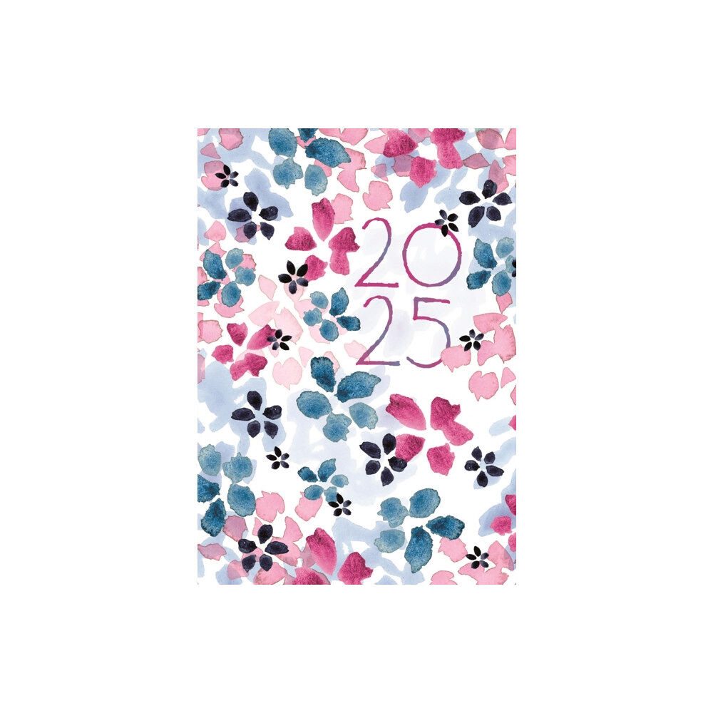 Carousel Calendars Floral A6 Diary  2025 (häftad, eng)