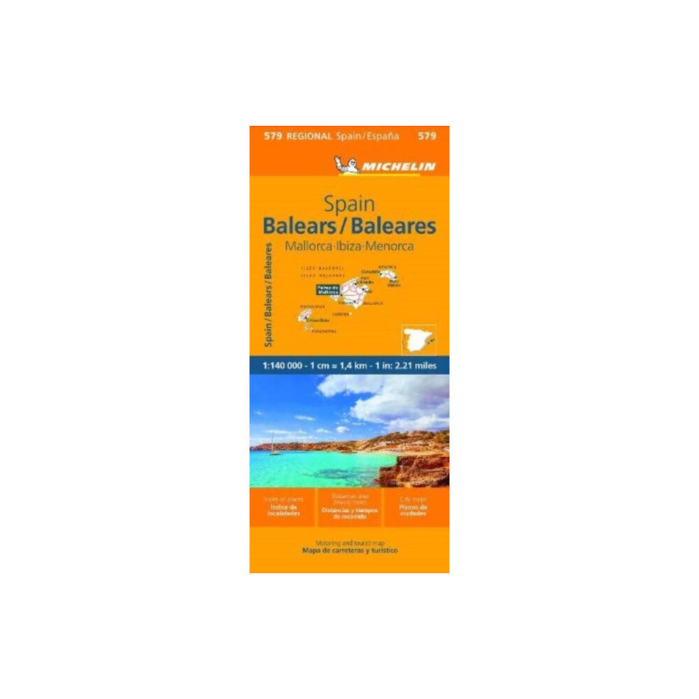 Michelin Editions Des Voyages Balears - Michelin Regional Map 579