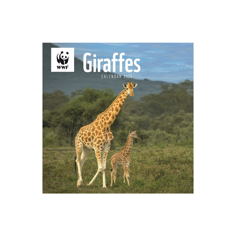 Carousel Calendars WWF Giraffes Square Wall Calendar 2025 (häftad, eng)