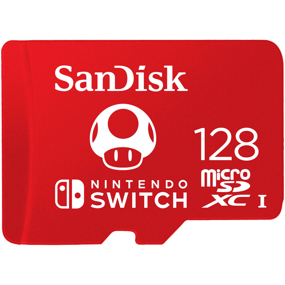 SANDISK MicroSDXC Nintendo Switch 128GB UHS-I,100/90