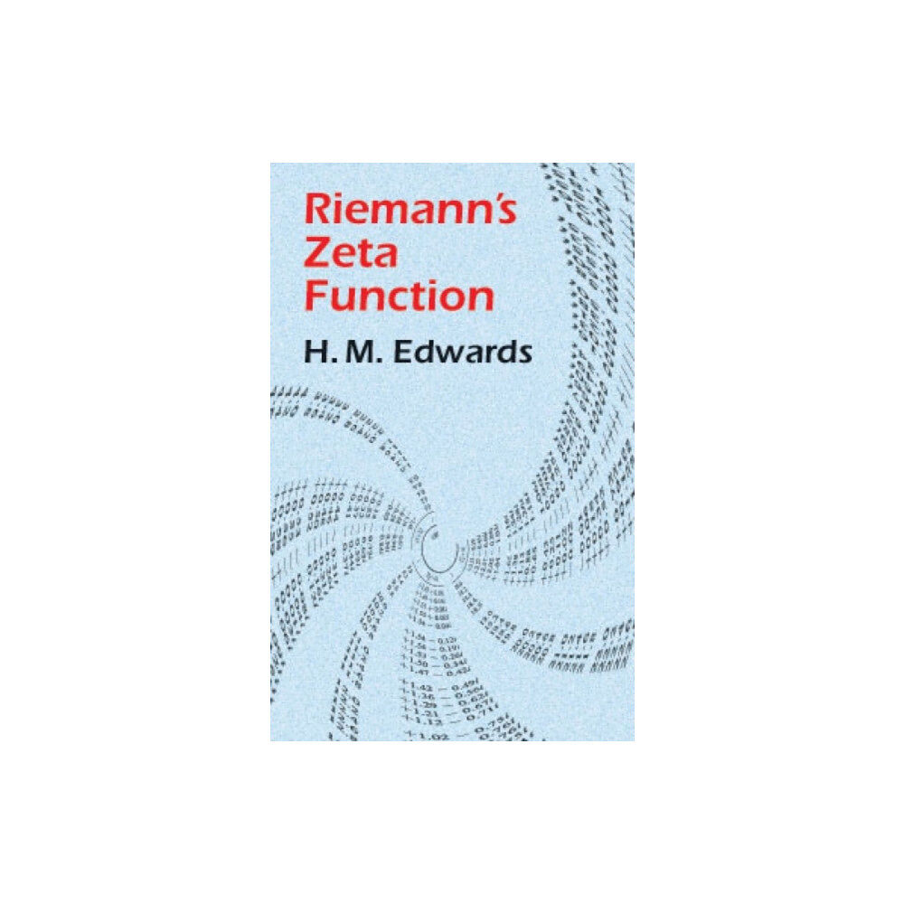 Dover publications inc. Riemann'S Zeta Function (häftad, eng)